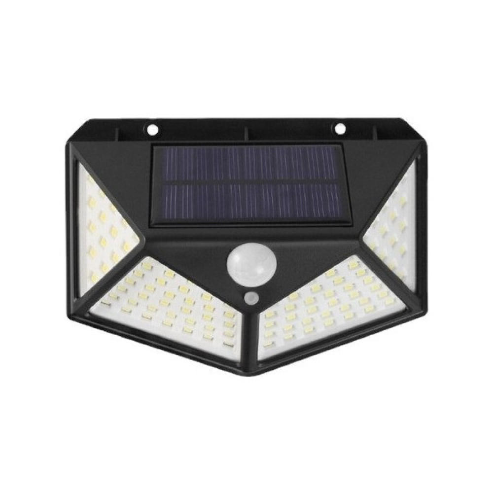 Khalid Bain Simple Life 100 LED Solar Duvar Lambası Hareket Sensörlü Işık Dış Mekan (Yurt Dışından) - Siyah Dış Mekan & Bahçe Oyuncakları Fiyatı