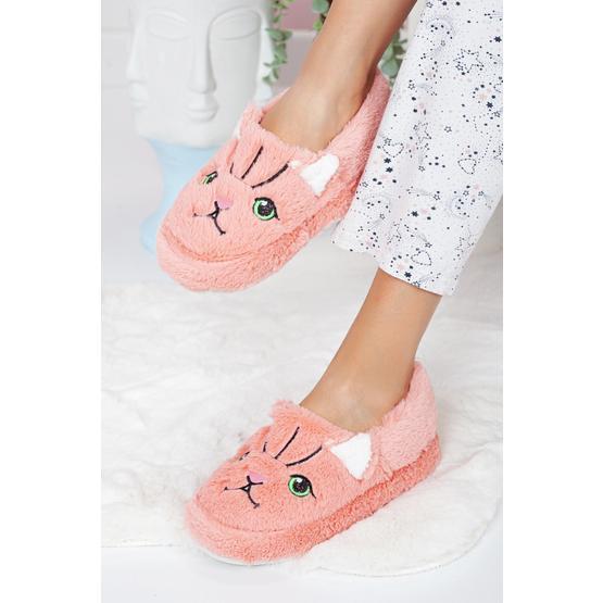 Khayt Slipper Cat Kışlık Yünlü Kadın Ev Babeti Babetler Fiyatı
