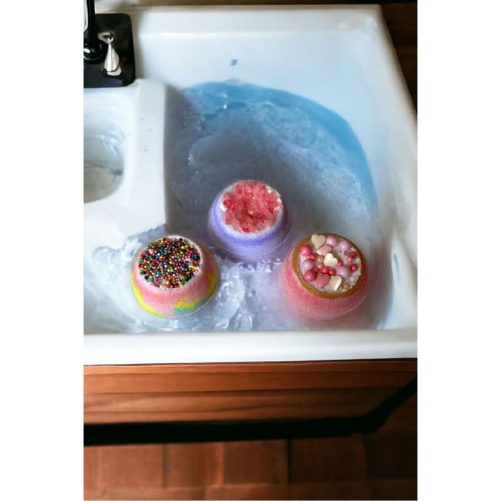 Khleos Bubble Bash Bonanza- Köpüren Banyo Bombası Seti- 115 gr x 3 Adet Duş Jelleri ve Banyo Köpükleri Fiyatı