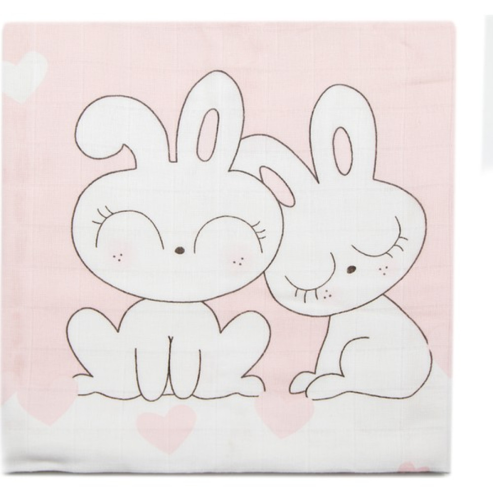 Kibi Konsept Kibi Konsept Pamuk 2 Katlı 75 x 110 cm Çok Amaçlı Müslin Bebek ve Çocuk Örtüsü - Açık Pembe Hamilelik ve Emzirme Fiyatı