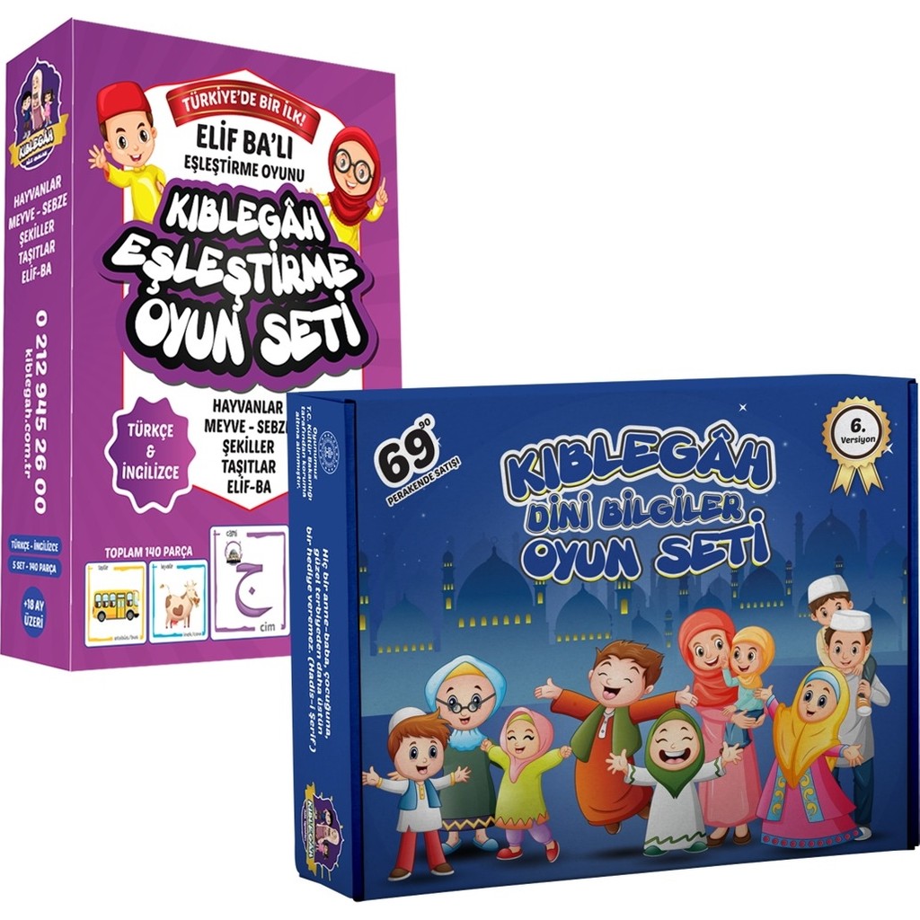 Kıblegah Dini Bilgiler ve Eşleştirme Oyun Seti Diğer Fiyatı