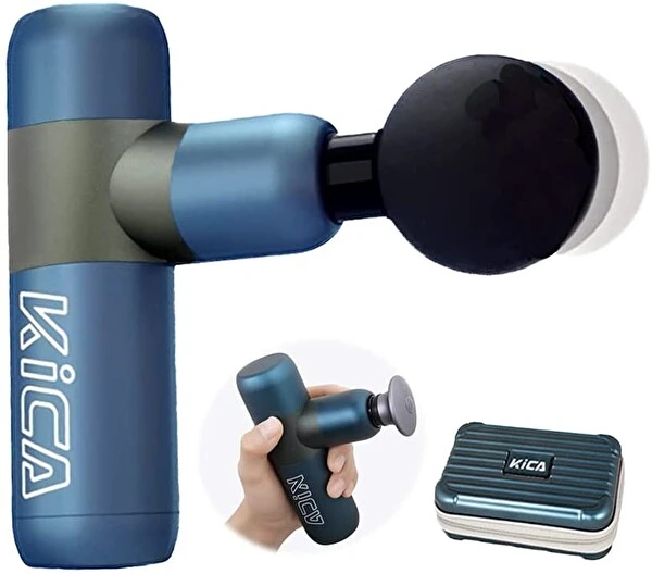 Kica K2 Sporcular İçin Portatif Küçük Mavi Masaj Tabancası Masaj Cihazları Fiyatı