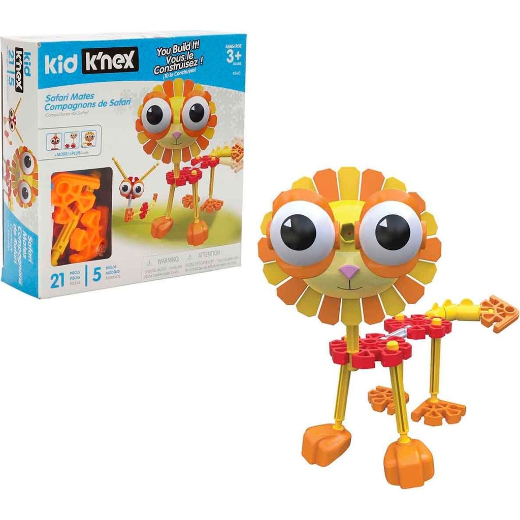 Kid Knex Safari Arkadaşları Yapım Seti 21 Parça Diğer Fiyatı