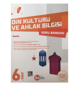 Kida Yayınları 6. Sınıf Din Kültürü ve Ahlak Bilgisi Soru Bankası Din Kültürü ve Ahlak Bilgisi Fiyatı