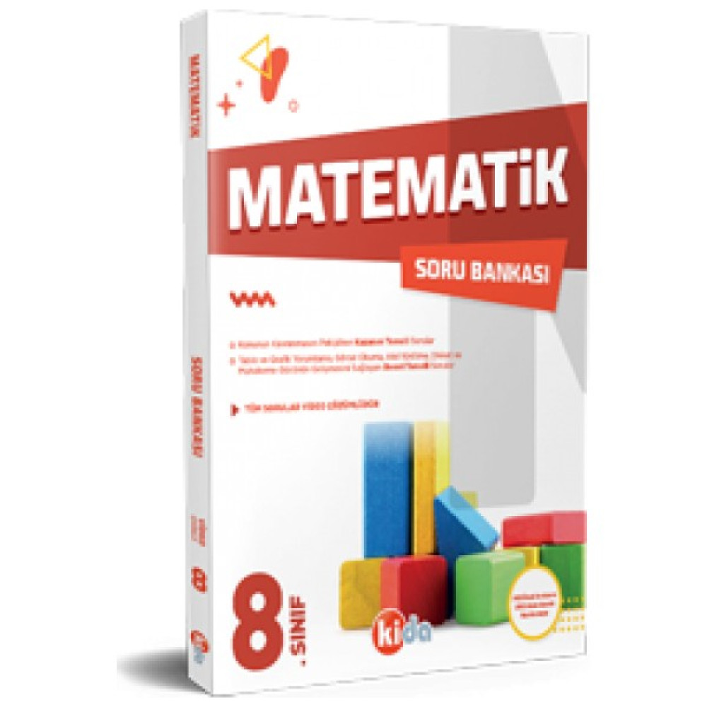 Kida Yayıncılık 8. Sınıf Matematik Soru Bankası Ders Sınav Kitapları Fiyatı