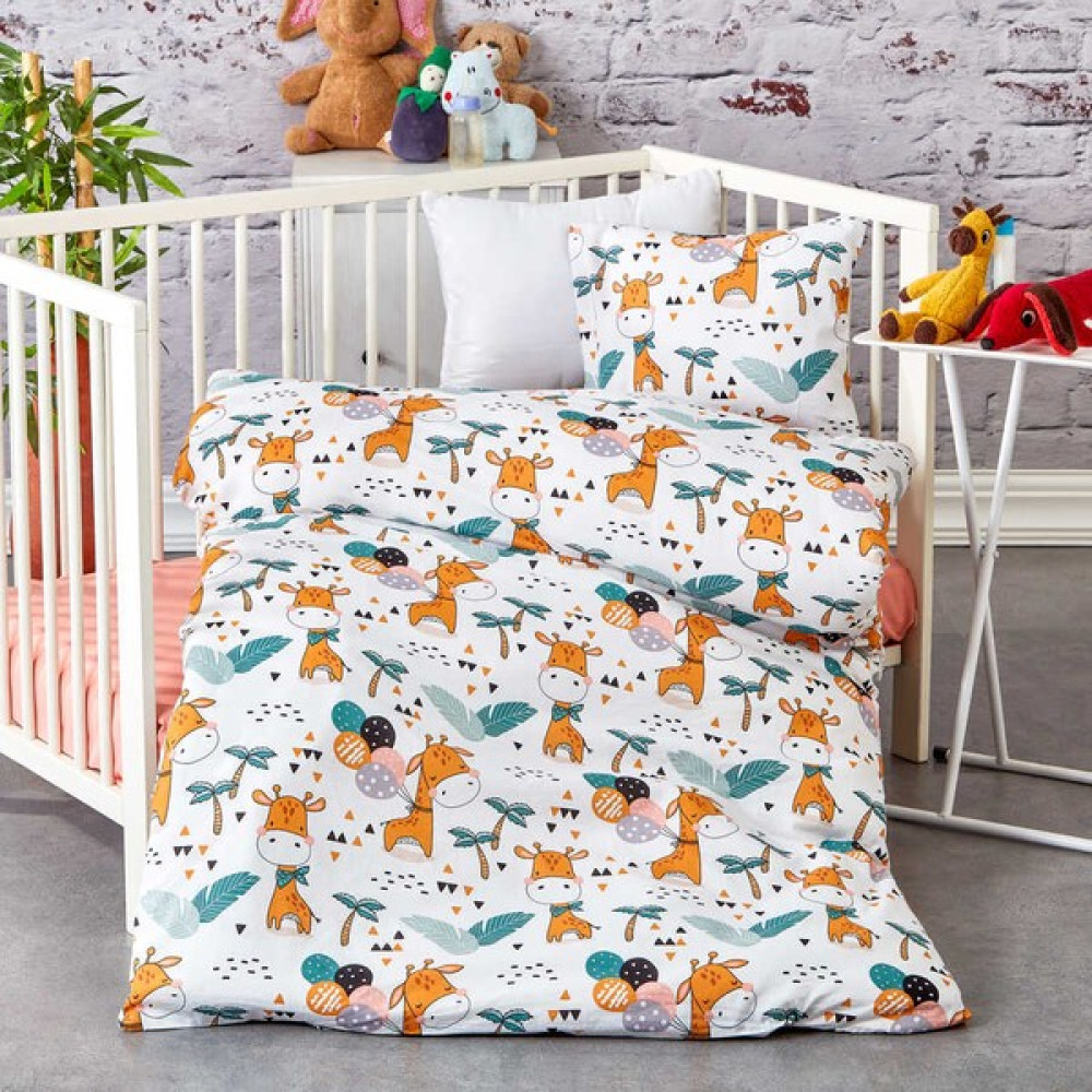 Kidboo Junior Bebek Nevresim Takımı %100 Pamuk 3 Parça Çarşaflı Bebek Nevresim Takımı Fiyatı
