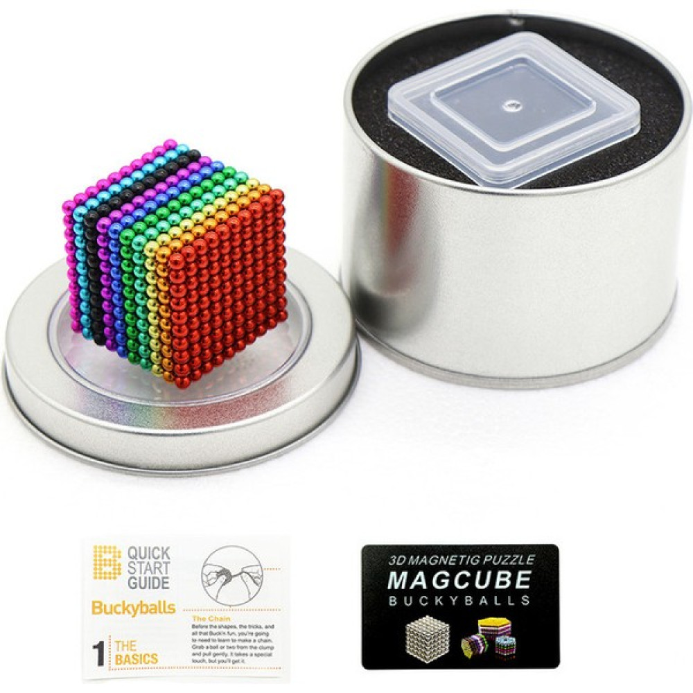 KiddoZone Toy 3 mm 1000 Adet Neocube Küp Bilye Neodymium Manyetik Mıknatıs Toplar Nts Bulmaca Sıkıştırma Toplam Oyuncular (Yurt Dışından) - Gökkuşağı Eğitici Oyuncak Fiyatı