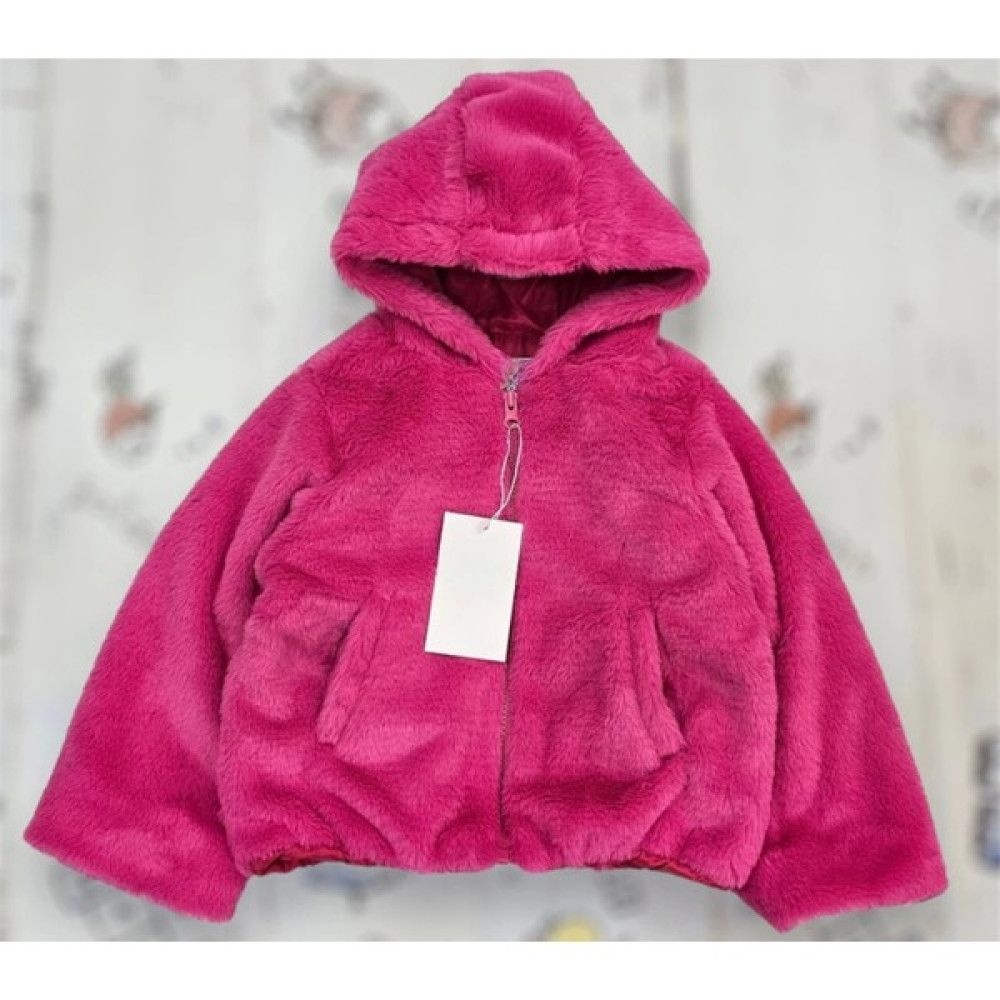 Kidmark Çocuk Modası Peluş Ceket Fuşya Kız Çocuk Mont Fiyatı