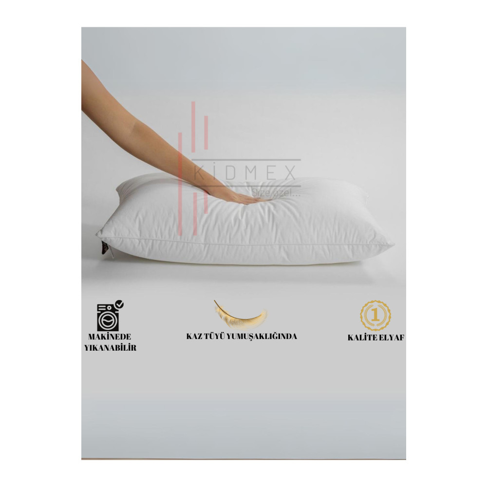Kidmex Premium Roll Pack Yıkanabilir Yüksek Yastık 700gr Yastık Fiyatı