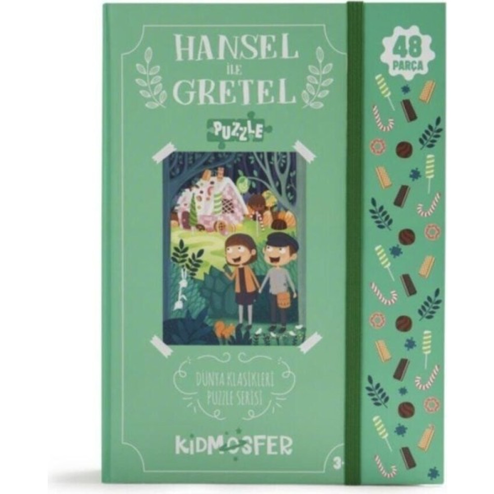 Kidmosfer Hansel ile Gretel Puzzle (Yapboz) 48 Parça Eğitici Oyuncak Fiyatı
