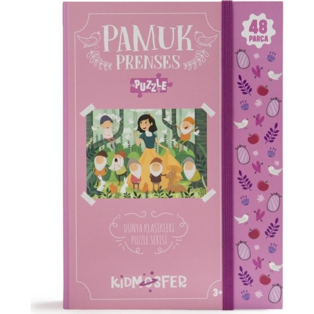 Kidmosfer Pamuk Prenses Puzzle (Yapboz) Eğitici Oyuncak Fiyatı