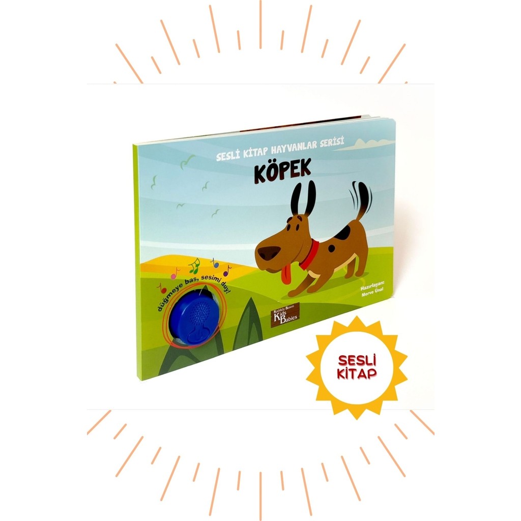 Kids Babies Köpek Sesli Kitap Eğlenceli Tasarım 0-3 Yaş için Kağıt Setli Ürün Beceri Geliştirici Evcil Hayvan Ürünleri Fiyatı