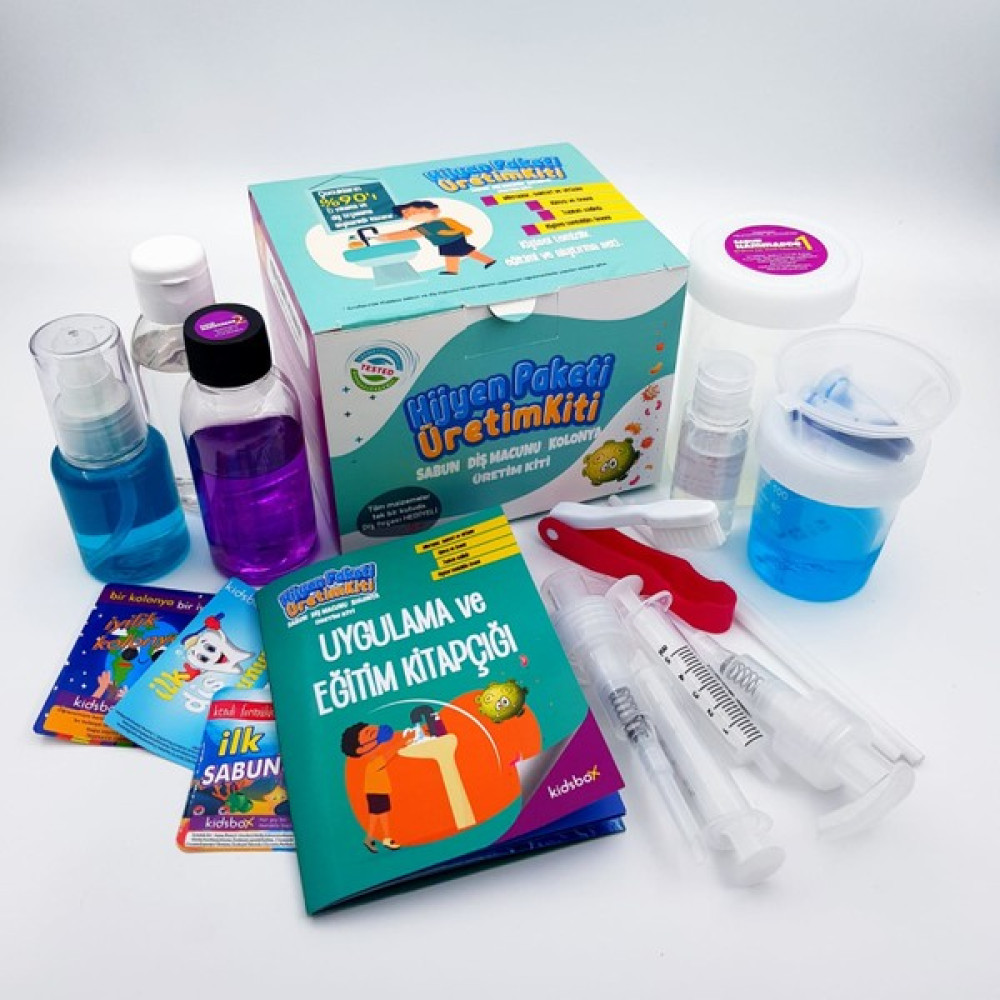 Kids Box Hijyen Paketi - Üretim Kiti Eğitici Oyuncak Fiyatı