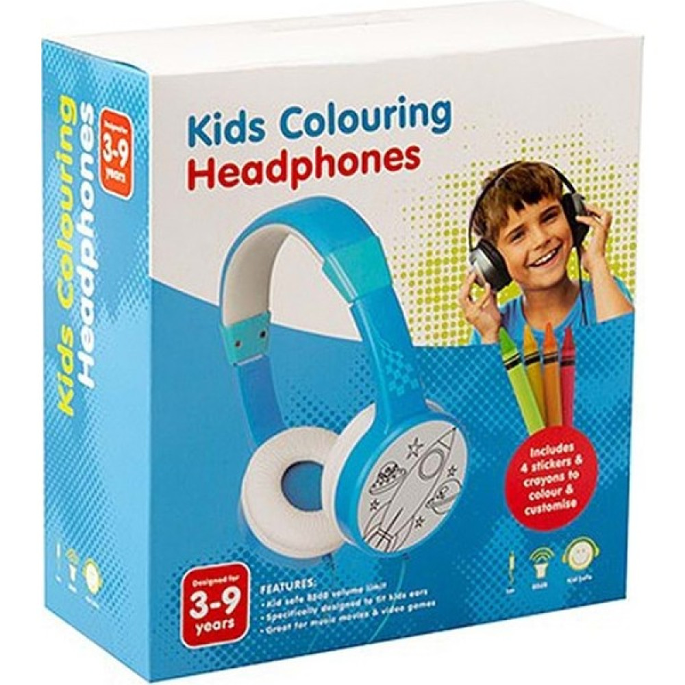 Kids Colouring Mavi Çocuk Kulaklığı Oto Boyaları Fiyatı