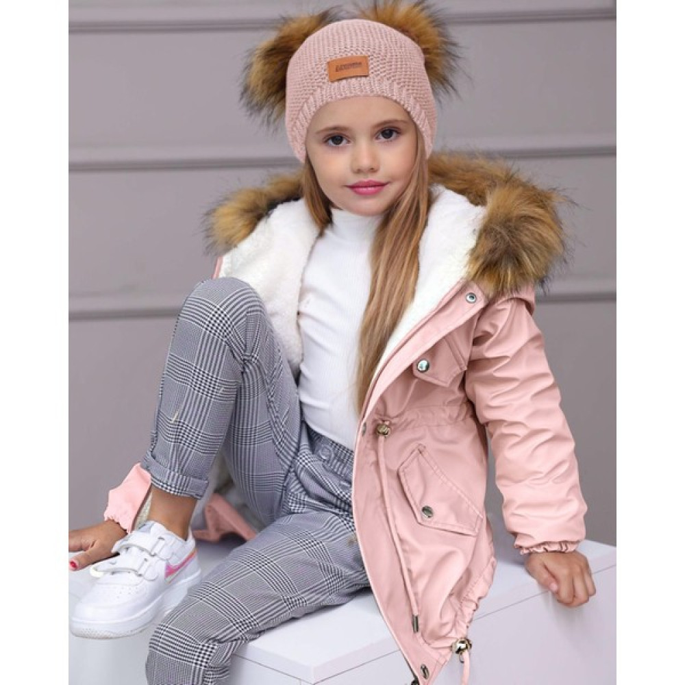Kids Kız Çocuk Mont Bere Pantolon Takım Kız Çocuk Mont Fiyatı