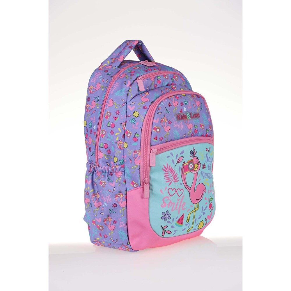 Kids&Love L5074-Desıng Lıla Flamingo Sırt Çantası Okul Malzemeleri Fiyatı