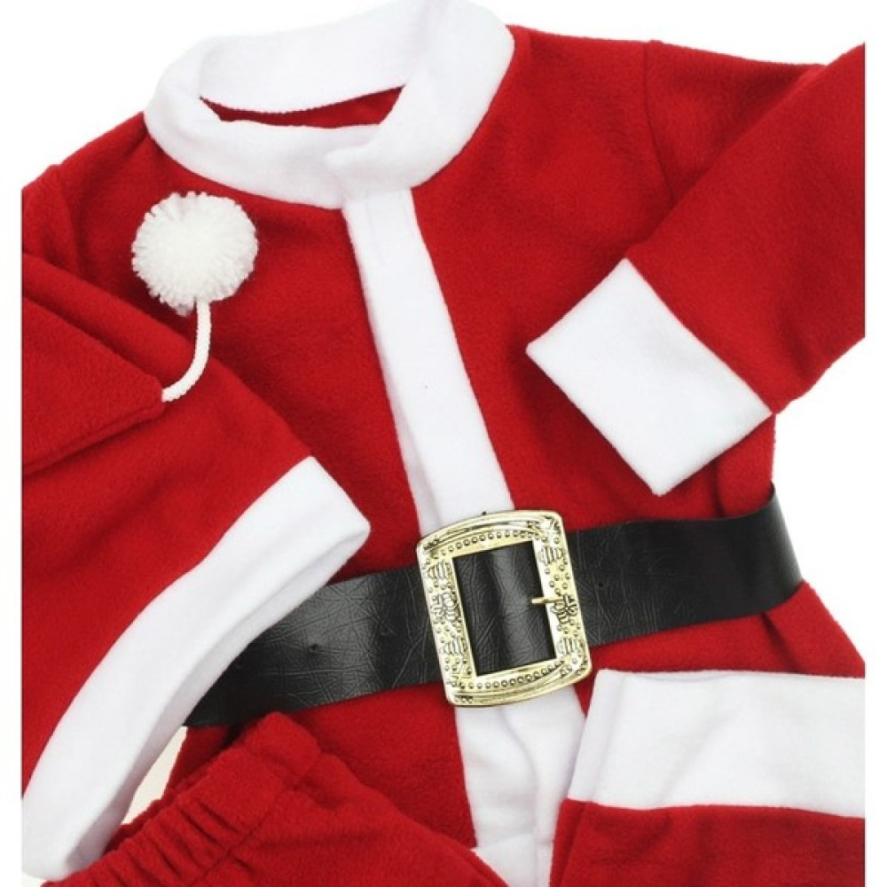 Kidsmadamiko Erkek Bebek Giyim Yılbaşı Noel Baba 4'lü Bebek Takım Erkek Çocuk Giyim Takımı Fiyatı