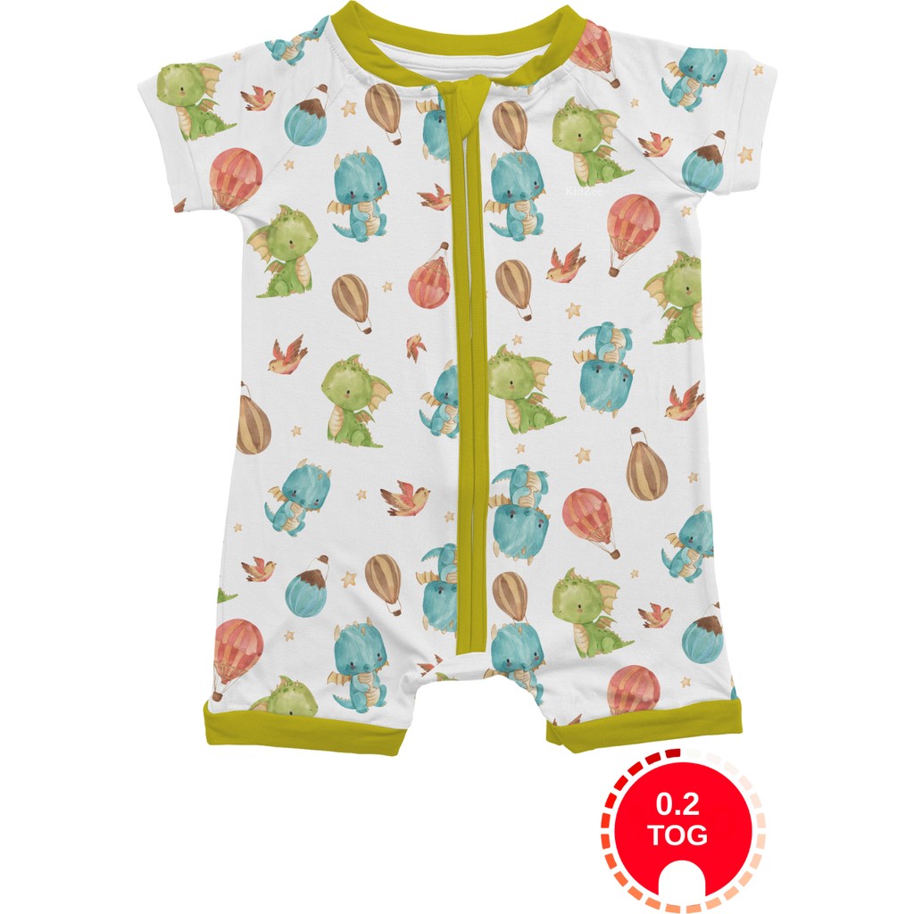 Kidzee Yazlık Şort Tulum 0.2 Tog Dino Zee-Romper Giyim & İç Giyim Fiyatı