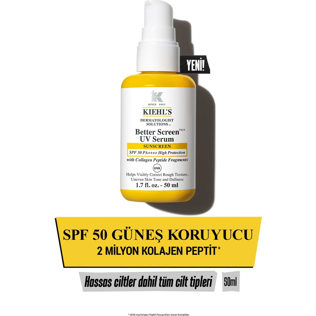 Kiehl's Better Screen Sun Care 50ML Diğer Fiyatı