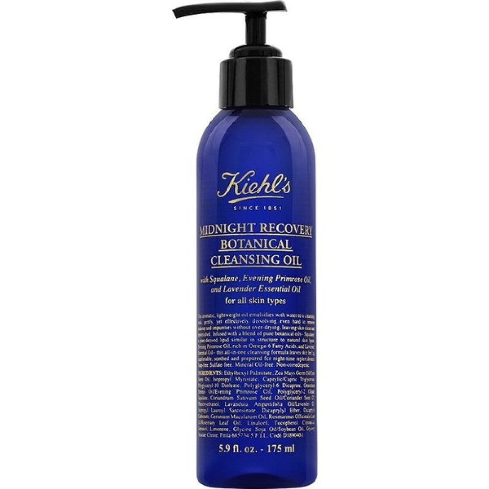 Kiehl's Midnight Recovery Botanical Cleansing Oil 175 ml - Cildi Tazeleyen Temizleyici Yağ Vücut Bakımı Fiyatı
