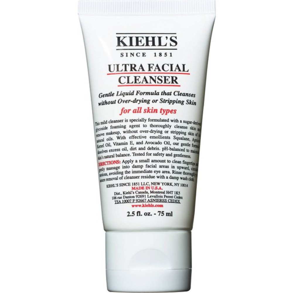 Kiehl's New York Ultra Facial Cleanser 150 ml - Normal ve Kuru Ciltler Için Nazik Temizleyici Cilt Temizleme ve Peeling Fiyatı