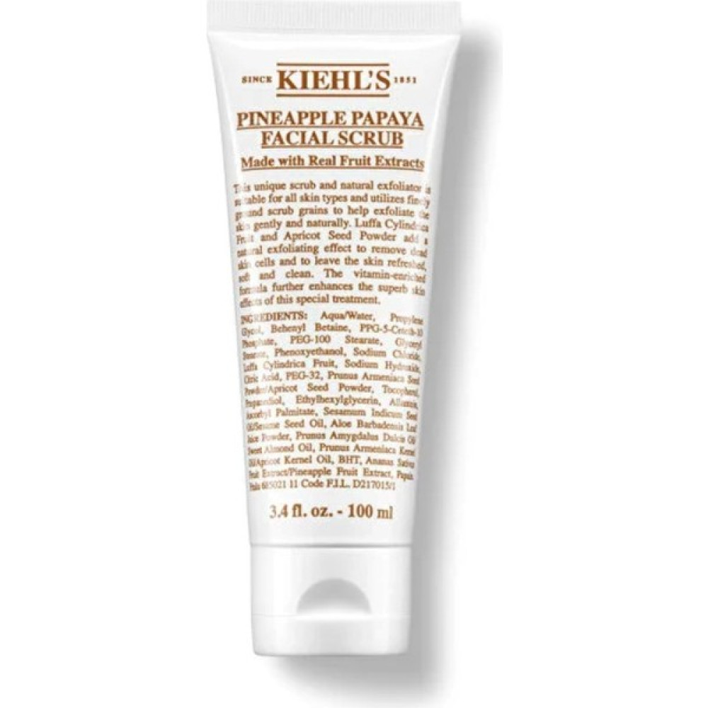Kiehl's Pineapple Papaya Facial Scrub 100 ml Peeling Cilt Temizleme ve Peeling Fiyatı