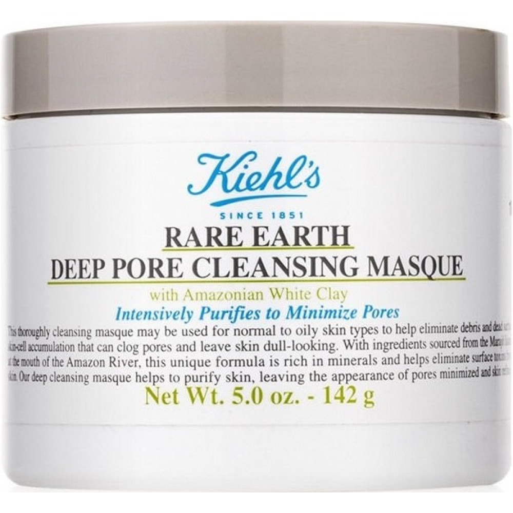 Kiehl's Rare Earth Deep Pore Cleansing Masque 125 ml - Beyaz Kil Ile Gözenekleri Derinlemesi Arındrr Maskeler Fiyatı