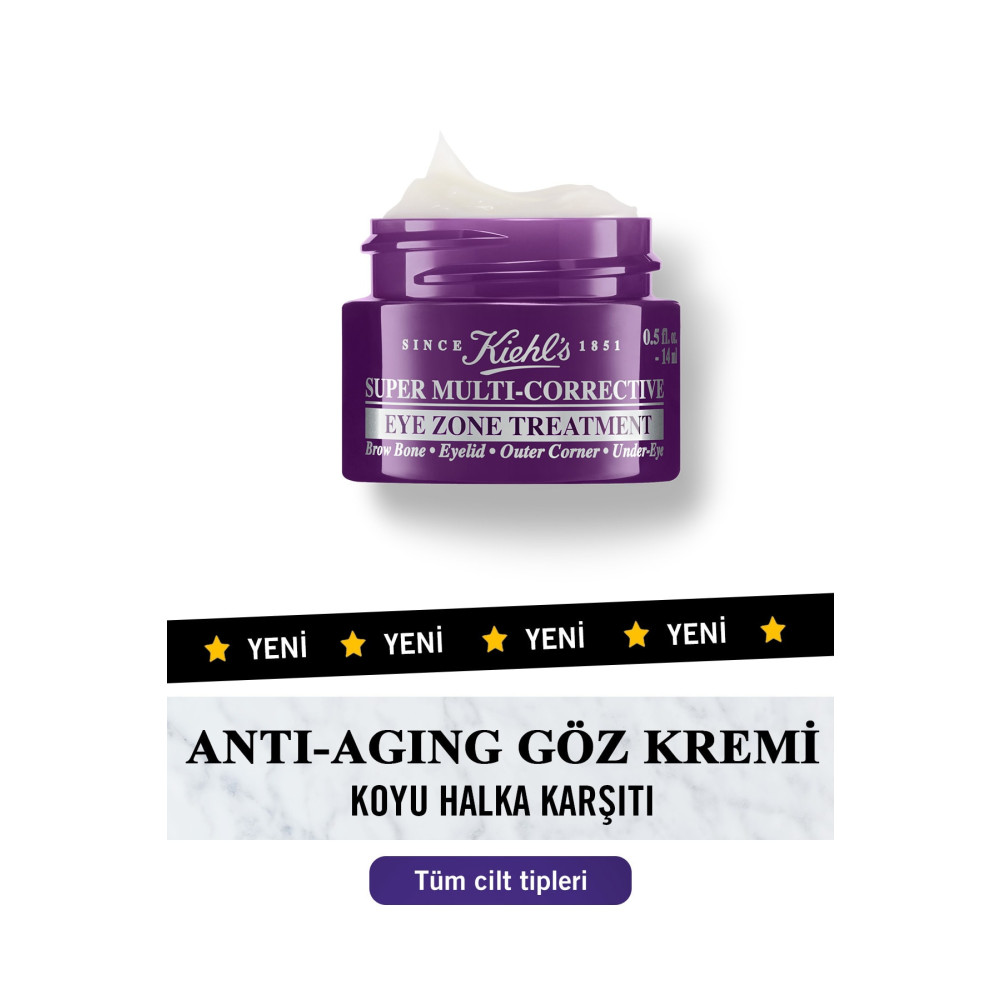 Kiehls Super Multi Corrective Antiaging Göz Kremi - Kırışıklık & Koyu Halka Karşıtı Bakım 14 Ml Göz Kremi Fiyatı