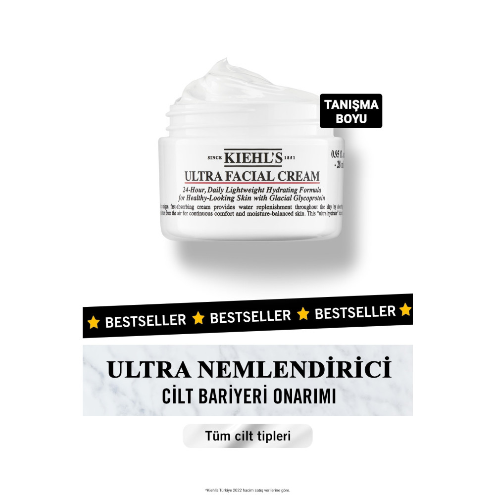 Kiehls Ultra Facial 24 Saat Nemlendirici Günlük Krem 28 Ml Cilt ve Yüz Bakımı Fiyatı