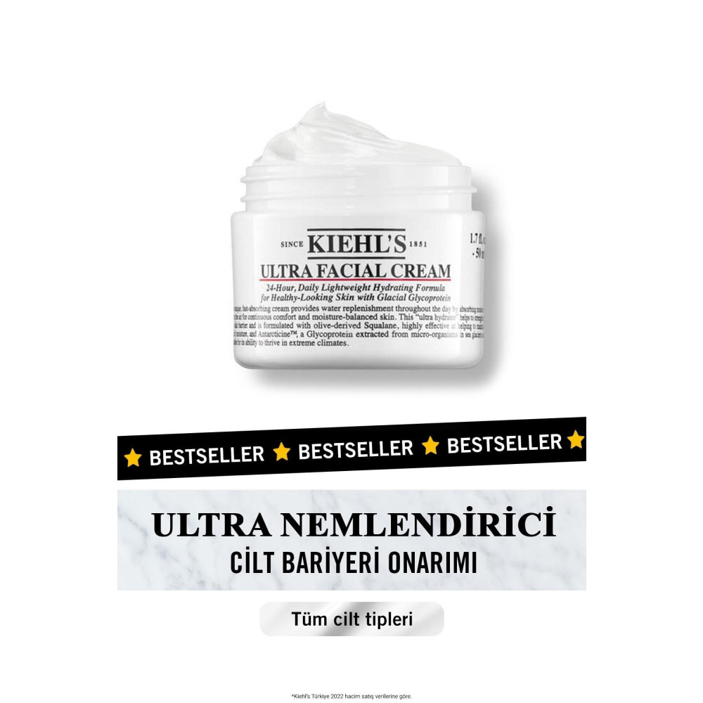 Kiehls Ultra Facial 24 Saat Nemlendirici Günlük Krem 50 ml Cilt ve Yüz Bakımı Fiyatı