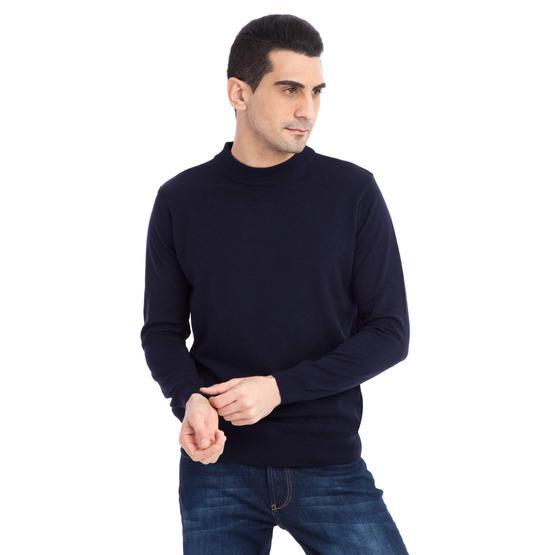 Kiğılı 52197 Bato Yaka Tasarım Slim Fit Erkek Triko Kazak