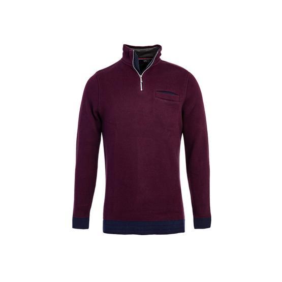 Kiğılı 52197 Bato Yaka Tasarım Slim Fit Erkek Triko Kazak
