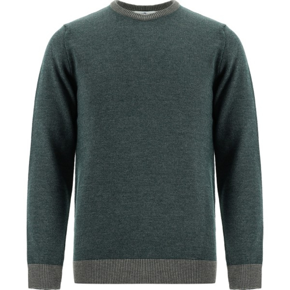 Kiğılı Bisiklet Yaka Slim Fit Desenli Triko Kazak Erkek Kazak & Süveter & Triko Fiyatı
