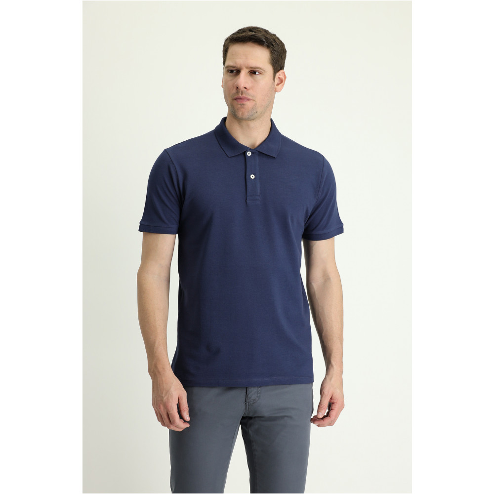 Kiğılı Polo Yaka Slim Fit Nakışlı Pamuk Tişört M Beden Erkek T-shirt Fiyatı