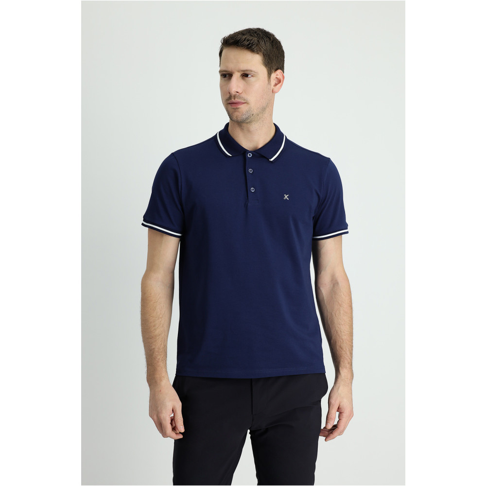 Kiğılı Polo Yaka Slim Fit Nakışlı Süprem Tişört Pamuklu S Beden Erkek T-shirt Fiyatı