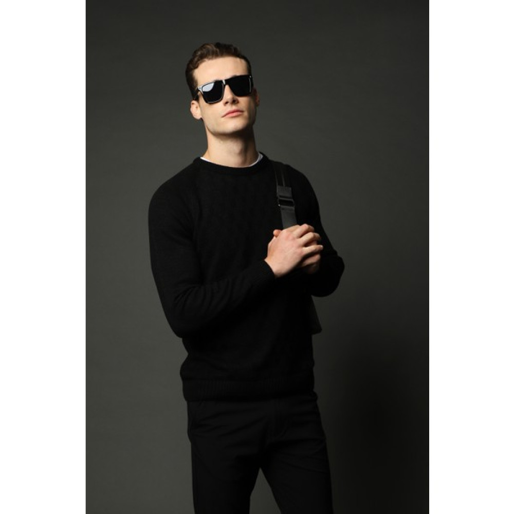 Kiğılı Regular Fit Desenli Triko Kazak Erkek Kazak & Süveter & Triko Fiyatı