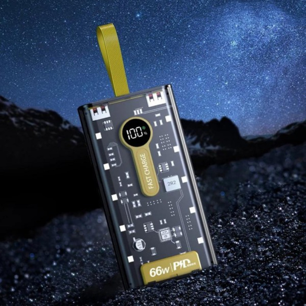 Kiit 20000 Mah Yüksek Kapasiteli Hızlı Şarj Powerbank LED Aydınlatma 2x USB Çıkışı Type-C - Sarı Oto Boyaları Fiyatı