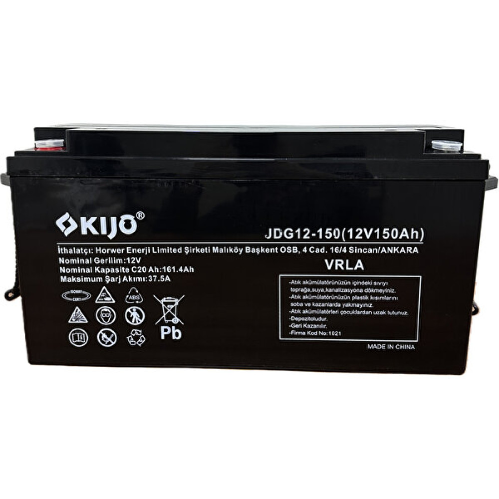 Kıjo 12V 150AH Derin Döngülü Agm Jel Akü Akü Fiyatı