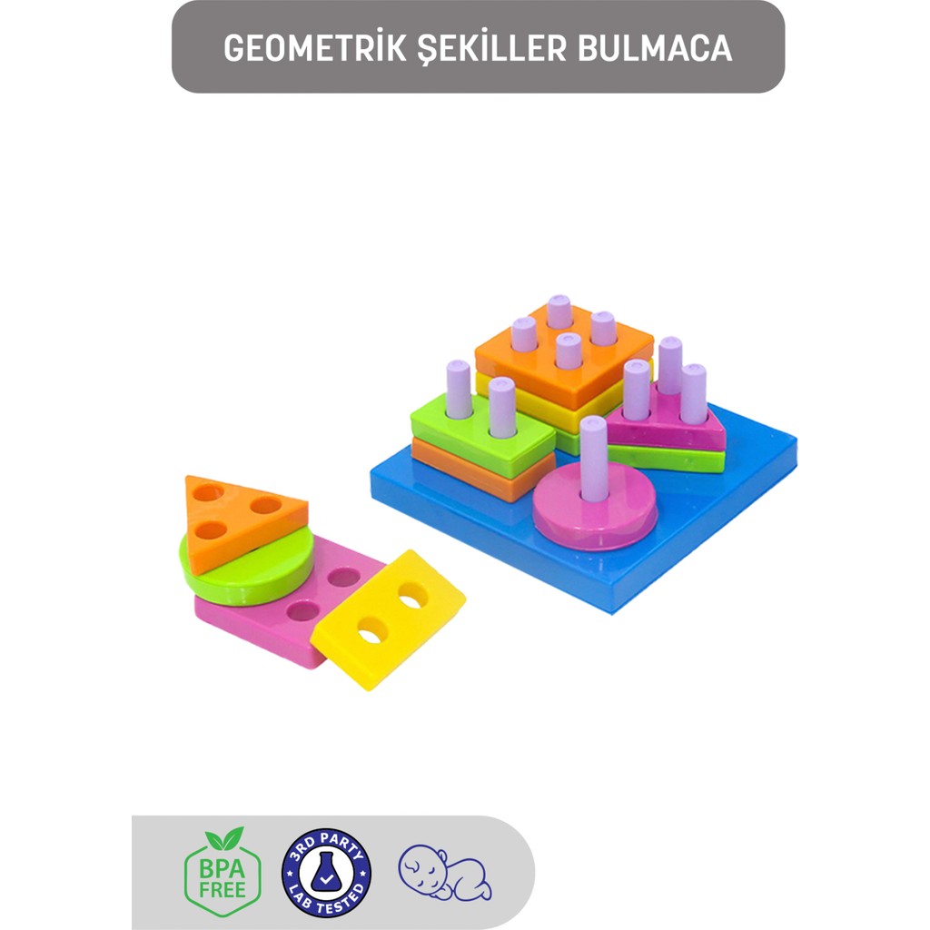 Kiki Çocuk Kutu Oyunu Geometrik Şekiller Eğitici Oyuncak Fiyatı