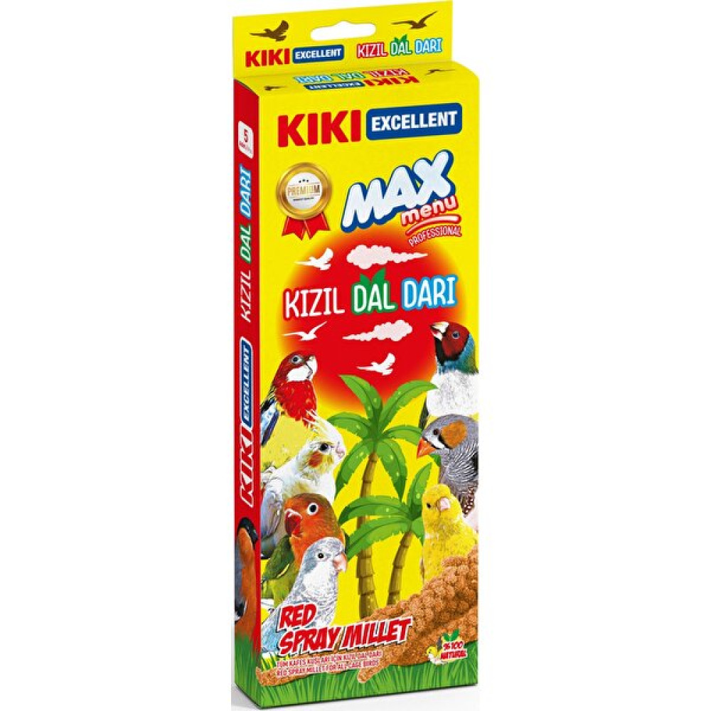 Kıkı Excellent Kuş Kızıl Dal Darı 5 Adet KB302 Evcil Hayvan Ürünleri Fiyatı