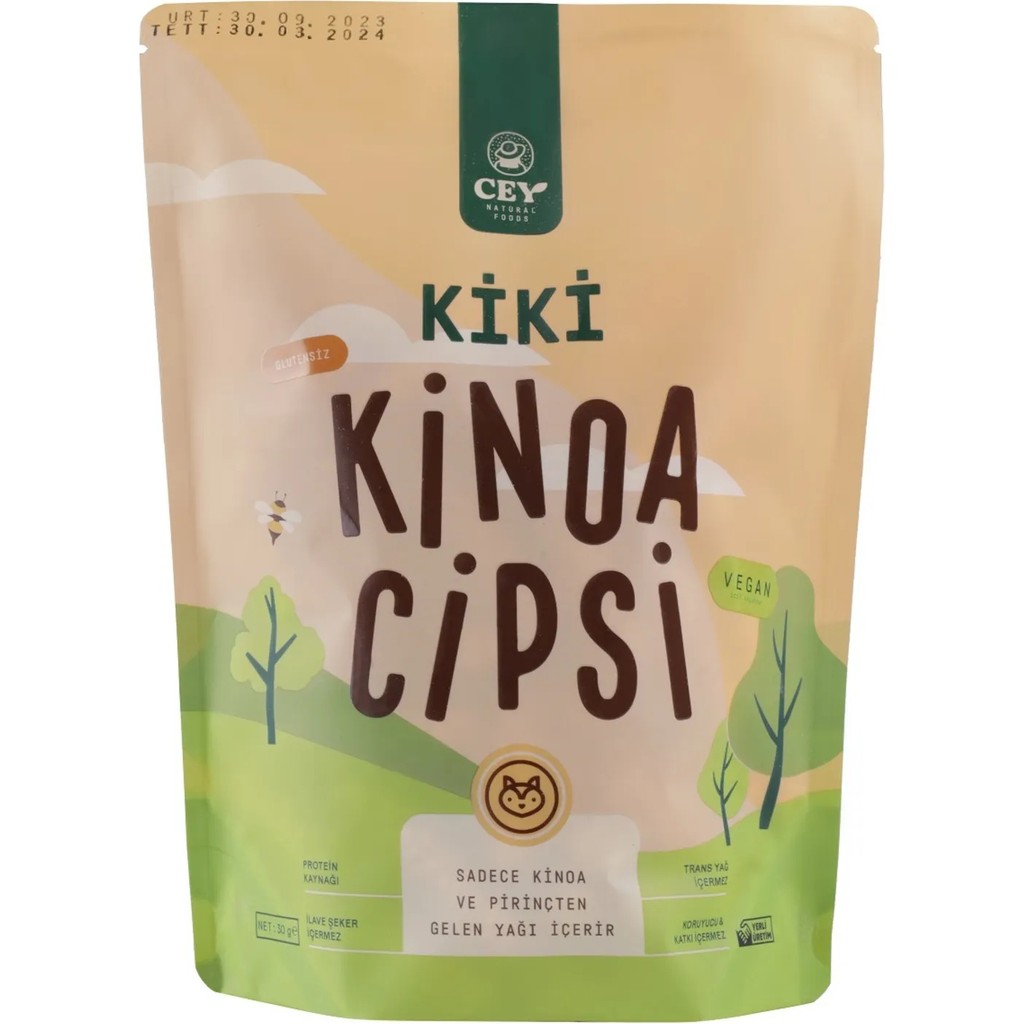 Kiki Glutensiz Taco Kinoa Cipsi 30 gr Cips Fiyatı