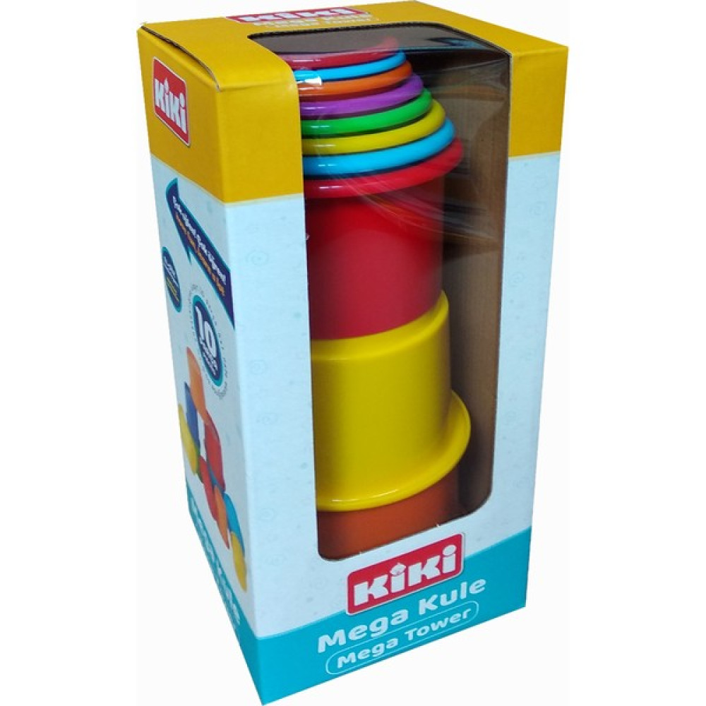 Kiki Mega Kule Eğitici Oyunu 10 Parça Eğitici Oyuncak Fiyatı