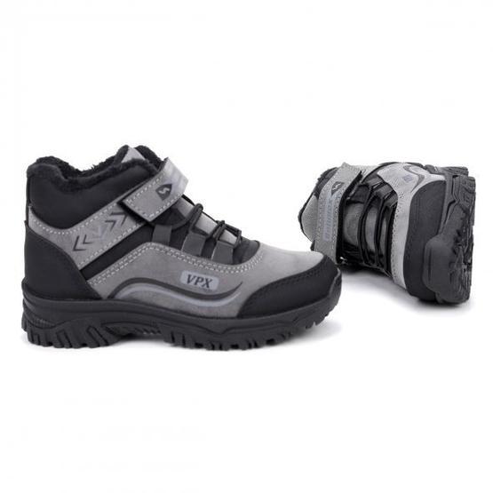 Kiko Kids BLMX 5050 Füme-Siyah Günlük Cırtlı Erkek Çocuk Bot