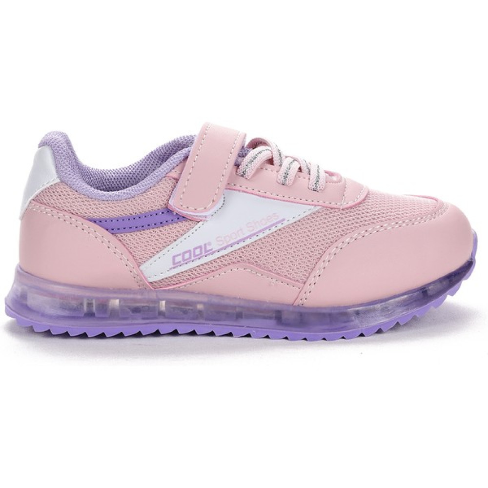 Kiko Kids Iron Işıklı Cırtlı Kız/erkek Çocuk Spor Ayakkabı Pudra Kız Çocuk Günlük Ayakkabısı Fiyatı