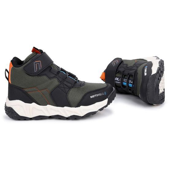 Kiko Kids LGND Haki Günlük Cırtlı Unisex Çocuk Bot