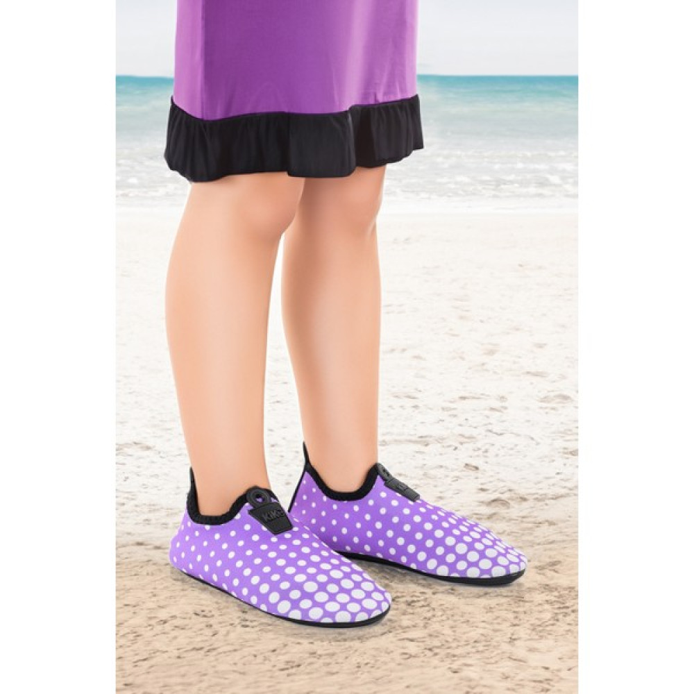 Kiko Kids Point Havuz Plaj Kız Çocuk Deniz Ayakkabısı 7514 - Lila - Beyaz - 30 - 31 Oto Boyaları Fiyatı