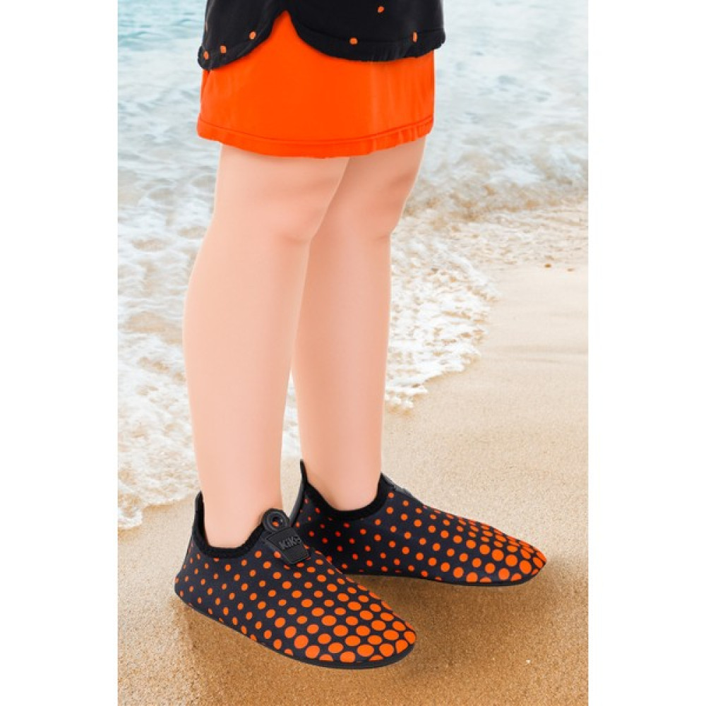 Kiko Kids Point Havuz Plaj Kız Çocuk Deniz Ayakkabısı 7514 - Siyah - Turuncu - 34 - 35 Oto Boyaları Fiyatı