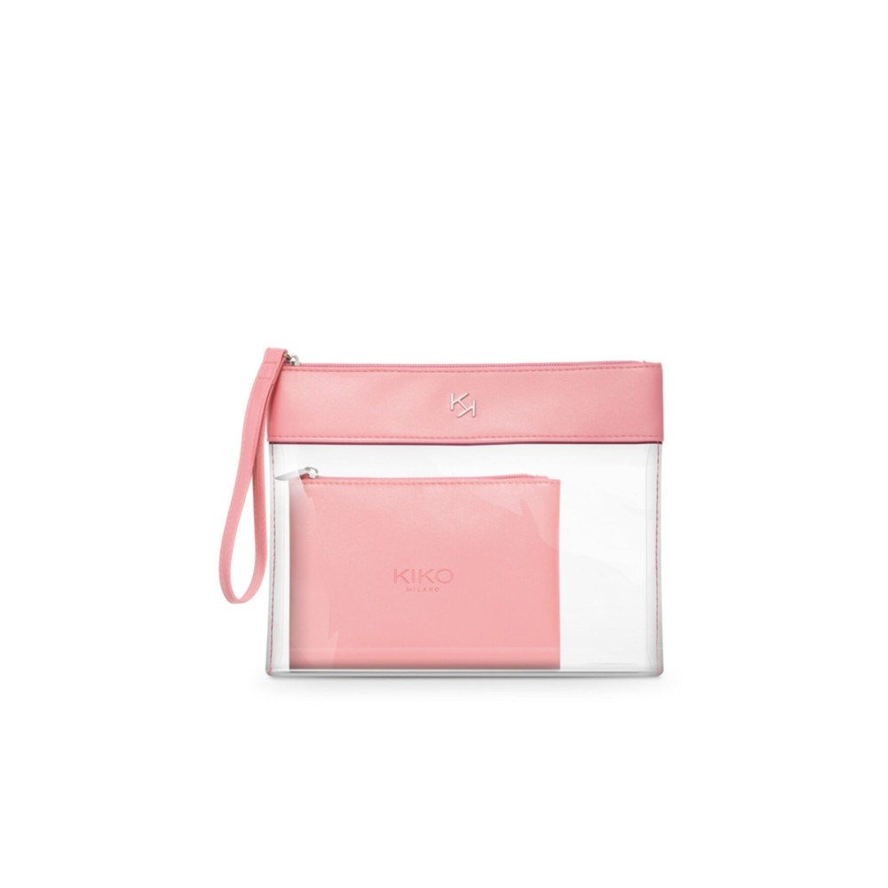 KIKO Makyaj Çantası - Transparent Beauty Case 003 Pink 01 Makyaj Çantası Fiyatı