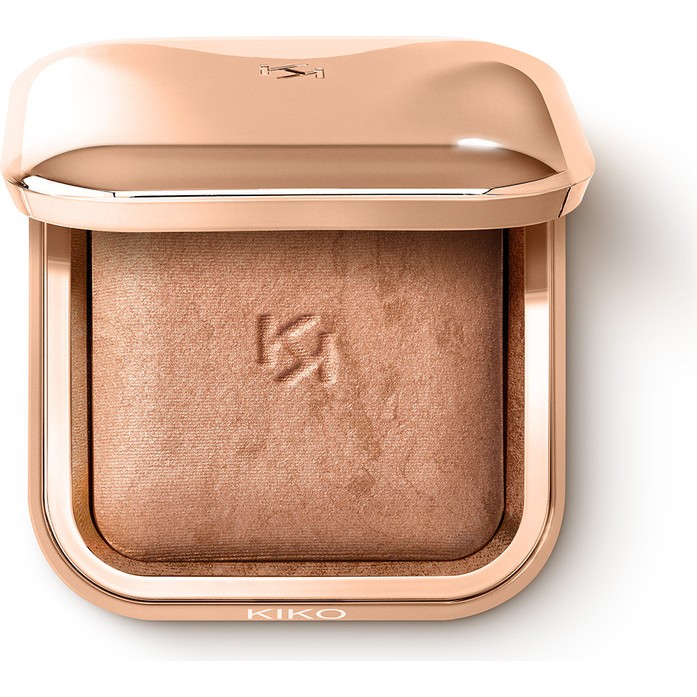 Kiko Milano KikoMilano Bronzer-Sılky Glow Baked 01 Warm Sienna İpeksi Yapı ile Yüz Hatlarını Belirginleştirir Diğer Fiyatı