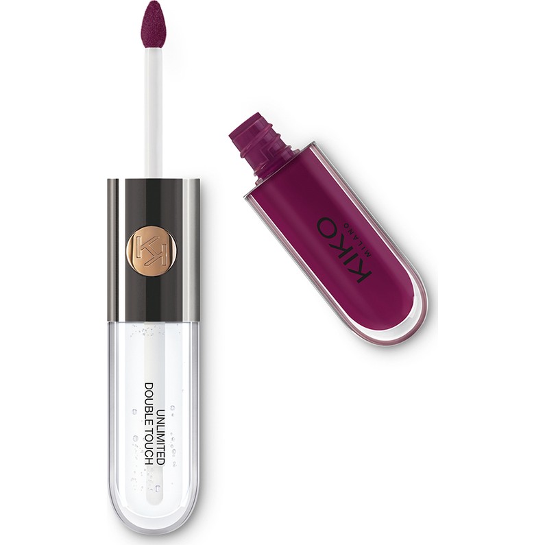 Kiko Milano Ruj - Unlımıted Double Touch - 123 Satin Grape - Uzun Süre Kalıcı Parlak / Mat Likit Lipstick Rujlar & Dudak Parlatıcıları Fiyatı